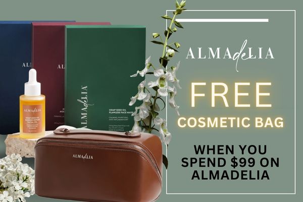 FREE when you spend over $99 on ALMAdeLIA
