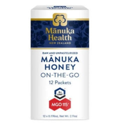 Manuka Health-Manuka Honey MGO 115+ On-The-Go 12 Packets
