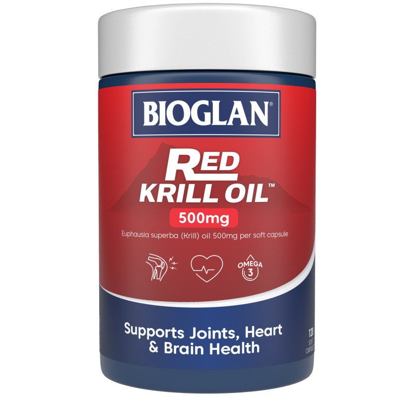 Bioglan Red Krill Oil 120 Capsules | Natonic