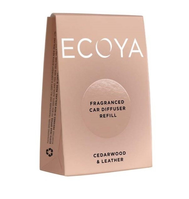 Ecoya-Cedarwood & Leather Car Diffuser