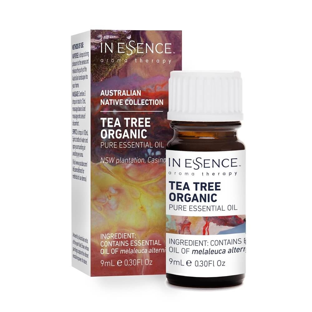 In Essence-Australian Native Organic Tea Tree Pure Essential Oil 9ml