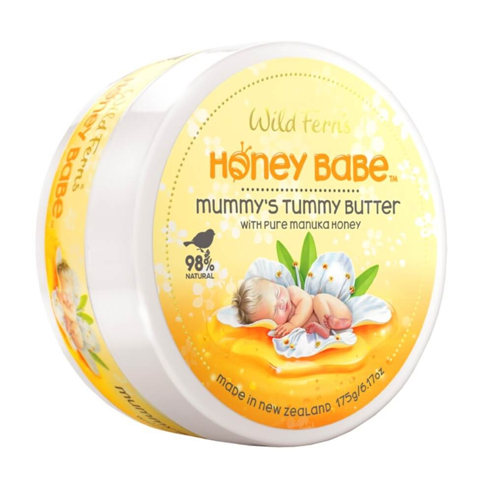 Wild Ferns-Honey Babe Mummy's Tummy Butter with Manuka Honey 175g   