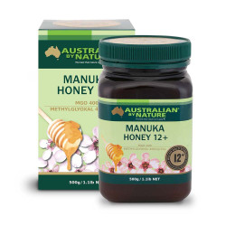 Australian by Nature-Bee Active Manuka Honey 12+ (MGO 400) 500g (EXP: November 2024)