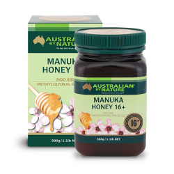 Australian by Nature-Bee Active Manuka Honey 16+ (MGO 600) 500g