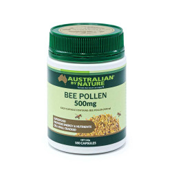 Australian by Nature-Bee Pollen 500mg 180 Capsules