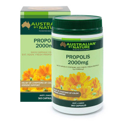 Australian by Nature-Propolis Capsules 2000mg 365 Soft Gel Capsules