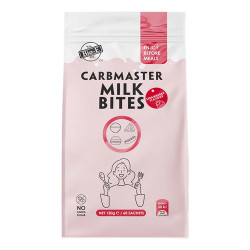 Bio E-Carbmaster Milk Bites Strawberry Natural Flavour 60 Sachets 120g 