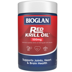 Bioglan-Red Krill Oil 500mg 120 Capsules