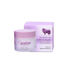 Careline-Lanolin Cream with Grape Seed Oil & Vitamin E 100ml