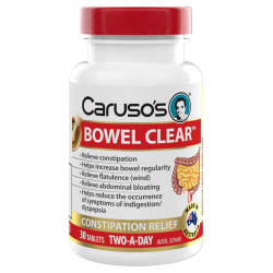 Caruso's Natural Health-Bowel Clear 30 Tablets