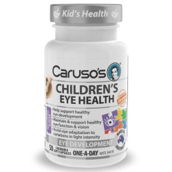 Caruso's Natural Health-Children's Eye Health 50 Chewable Soft Capsules
