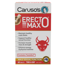 Caruso's Natural Health-Erectomax 60 Tablets