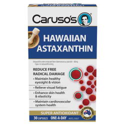 Caruso's Natural Health-Hawaiian Astaxanthin 30 Capsules
