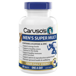 Caruso's Natural Health-Men's Super Multi 60 Tablets
