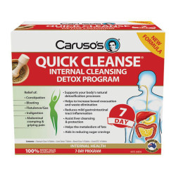 Caruso's Natural Health-Quick Cleanse Internal Cleansing Detox Program (7 Day) 
