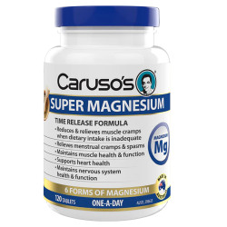 Caruso's Natural Health-Super Magnesium 120 Tablets