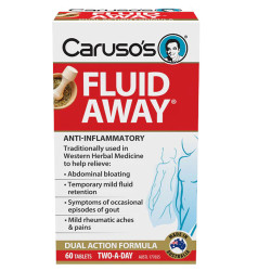 Caruso's Natural Health-Fluid Away 60 Tablets