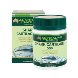 Australian by Nature-Shark Cartilage 500mg 200 Capsules