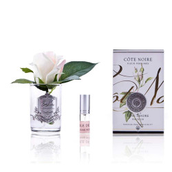 Cote Noire-Perfumed Natural Touch Rose Bud in Clear and Pink Blush