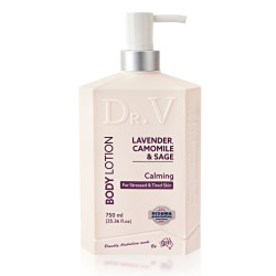 G&M-Dr. V Lavender, Chamomile & Sage Calming Body Lotion 750ml