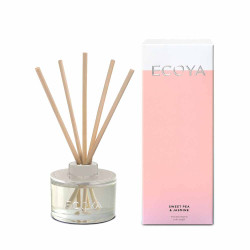 Ecoya-Sweet Pea & Jasmine Mini Fragranced Diffuser 50ml