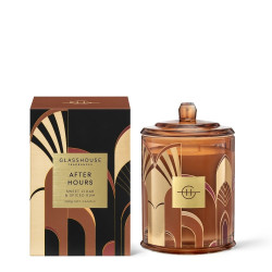 Glasshouse Fragrance-After Hours Sweet Cigar & Spiced Rum Soy Candle 380g