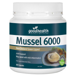Goodhealth-Green Lipped Mussel 6000mg 300 Capsules