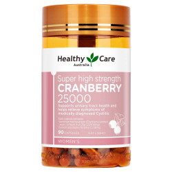 Healthy Care-Super High Strength Cranberry 25000mg 90 Capsules
