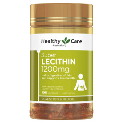 Healthy Care-Super Lecithin 1200mg 100 Capsules