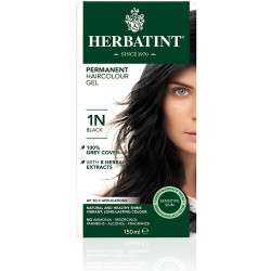 Herbatint-Permanent Haircolour Gel 1N Black 150ml