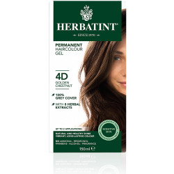 Herbatint-Permanent Haircolour Gel 4D Golden Chestnut 150ml