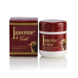 Lanocreme-Placenta Facial Cream with Natural Green Tea 100g