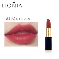Lionia-Velvet Smooth Luxe Lip Color 102 Sheer Glow