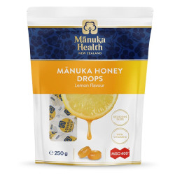 Manuka Health-Manuka Honey Drops Lemon MGO 400+ 58 Drops 250g