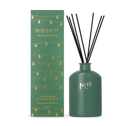 Moss St. Fragrances-Cinnamon & Green Apple Fragrance Diffuser 300ml