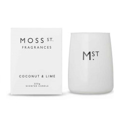 Moss St. Fragrances-Coconut & Lime Scented Candle 320g