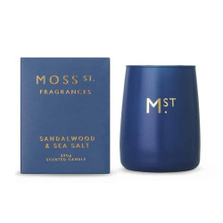 Moss St. Fragrances-Sandalwood & Seasalt Scented Candle 320g