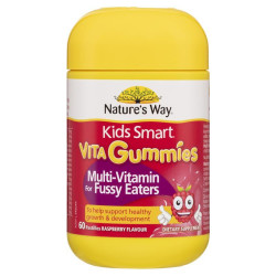 Nature's Way-Kids Smart Vita Gummies Multivitamin for Fussy Eaters 60 Pastilles