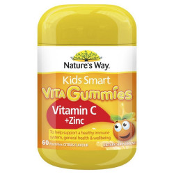 Nature's Way-Kids Smart Vita Gummies Vitamin C + Zinc 60 Pastilles