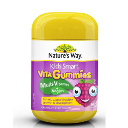 Nature's Way-Kids Smart Vita Gummies Multi Vitamin & Vegies 60 Pastilles