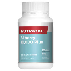 Nutralife-Bilberry 10,000 Plus Lutein Complex 60 Tablets