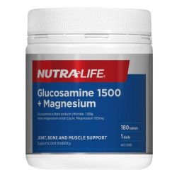 Nutralife-Glucosamine 1500 + Magnesium 180 Tablets