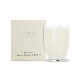 Peppermint Grove-Black Orchid & Ginger Soy Candle 350g
