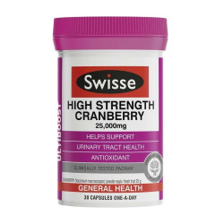 Swisse-High Strength Cranberry 30 Capsules