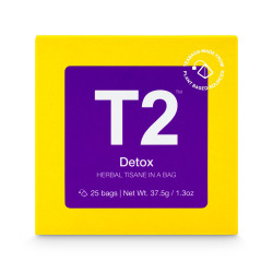 T2 Tea-Detox Tea Bag Cube 25 Pack