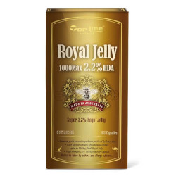 Toplife-Royal Jelly 1000 Max 2.2% HDA 365 Capsules
