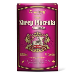 Toplife-Sheep Placenta 80000 Max 60 Capsules