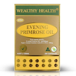 Wealthy Health-Evening Primrose Oil 200 Capsules