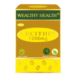 Wealthy Health-Lecithin 1200mg 200 Capsules