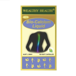 Wealthy Health-Bio-Calcium Liquid 120 Capsules